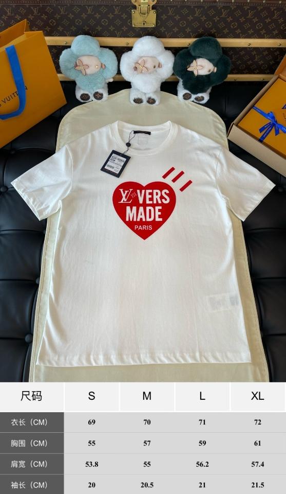 Louis Vuitton 1AM24T cotton t-shirt white -duoc-ban-tai-HVIP Shoes & Clothes