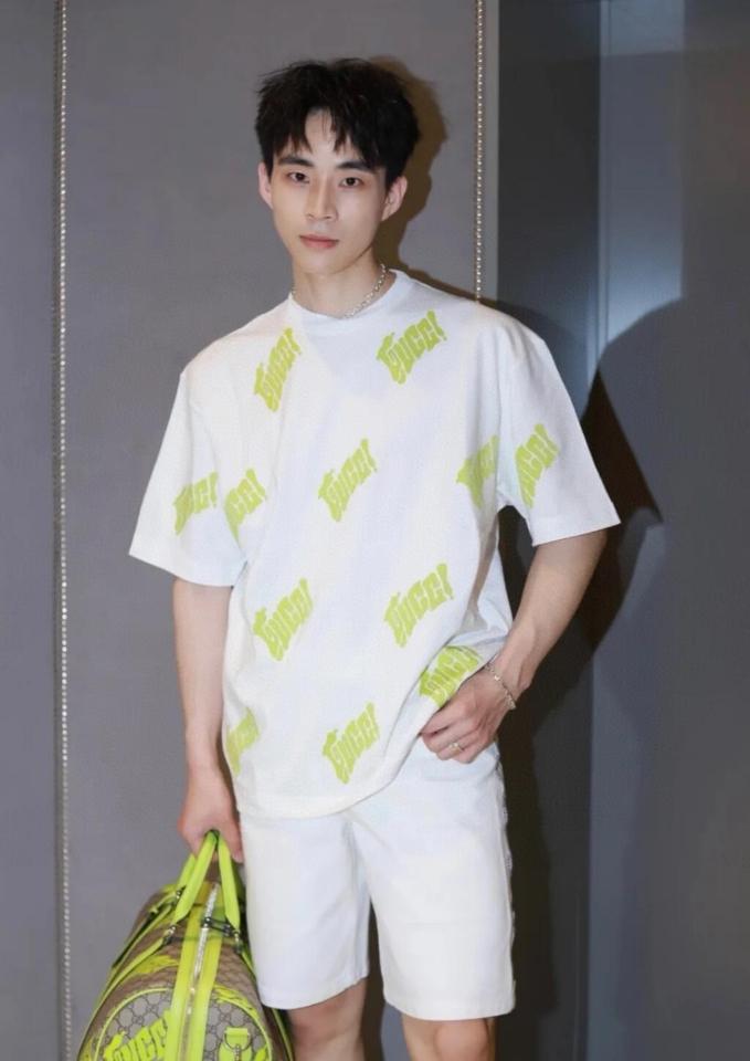 Gucci Embroidered cotton jersey T-shirt 798115-duoc-ban-tai-HVIP Shoes & Clothes