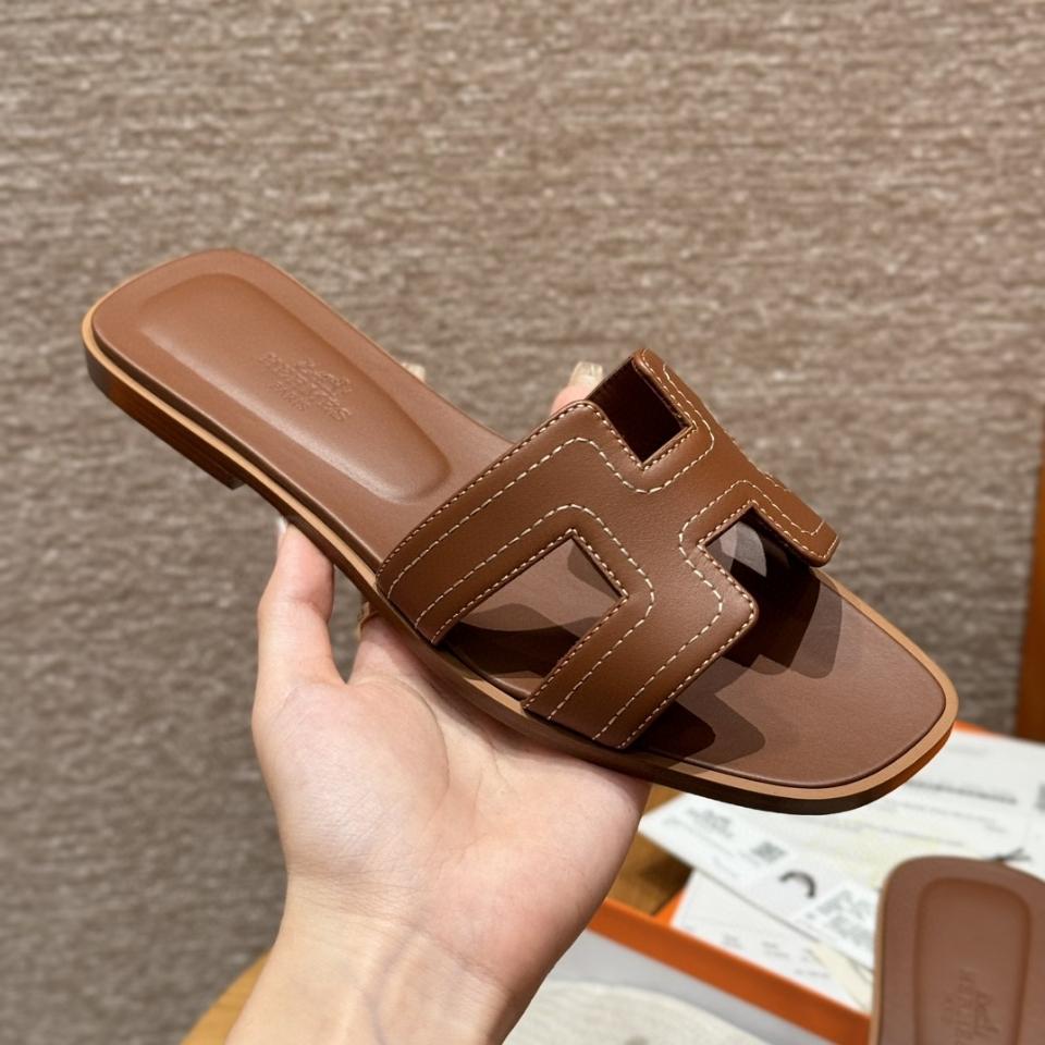 Hermès oran sandal gold H242142Z h1-duoc-ban-tai-HVIP Shoes & Clothes