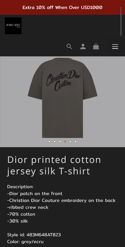 Dior printed cotton jersey silk T-shirt 483M648A T823_C889-duoc-ban-tai-HVIP Shoes & Clothes