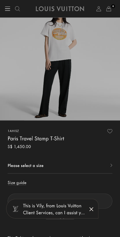 Louis Vuitton 1AHISZ
Paris Travel Stamp T-Shirt-duoc-ban-tai-HVIP Shoes & Clothes