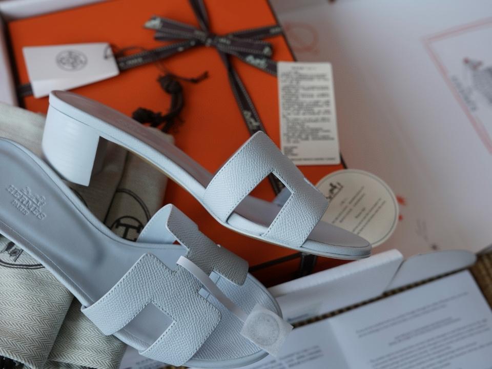 Hermes Oasis sandal bleu glacier epsom H151215Z-duoc-ban-tai-HVIP Shoes & Clothes