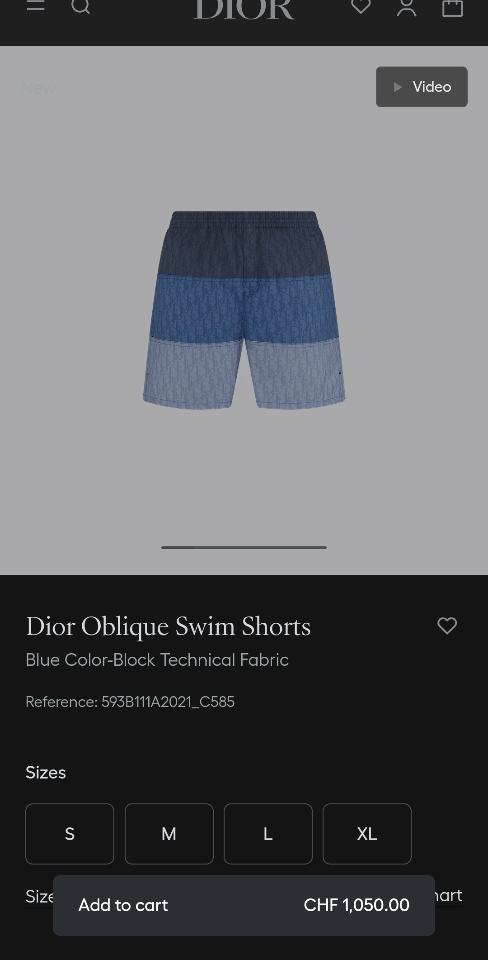 Dior Dior Oblique Swim Shorts
Blue Color-Block Technical Fabric
593B111A2021_C585-duoc-ban-tai-HVIP Shoes & Clothes