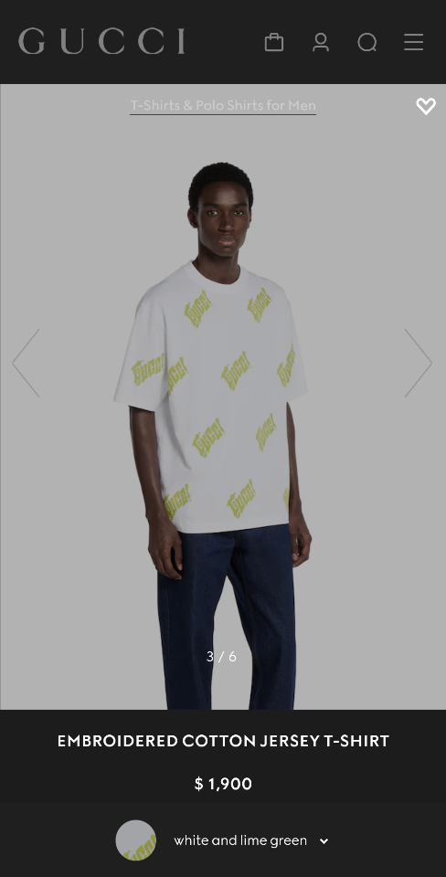Gucci Embroidered cotton jersey T-shirt 798115-duoc-ban-tai-HVIP Shoes & Clothes