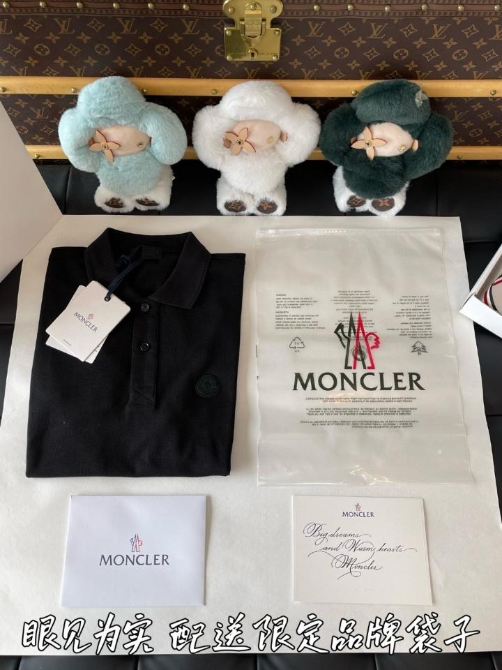 Moncler Logo Patch Cotton Piquet Polo black -duoc-ban-tai-HVIP Shoes & Clothes