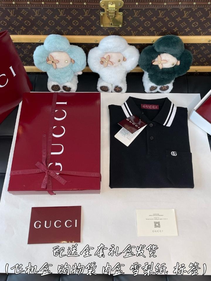 Gucci COTTON POLO SHIRT black 795174-duoc-ban-tai-HVIP Shoes & Clothes