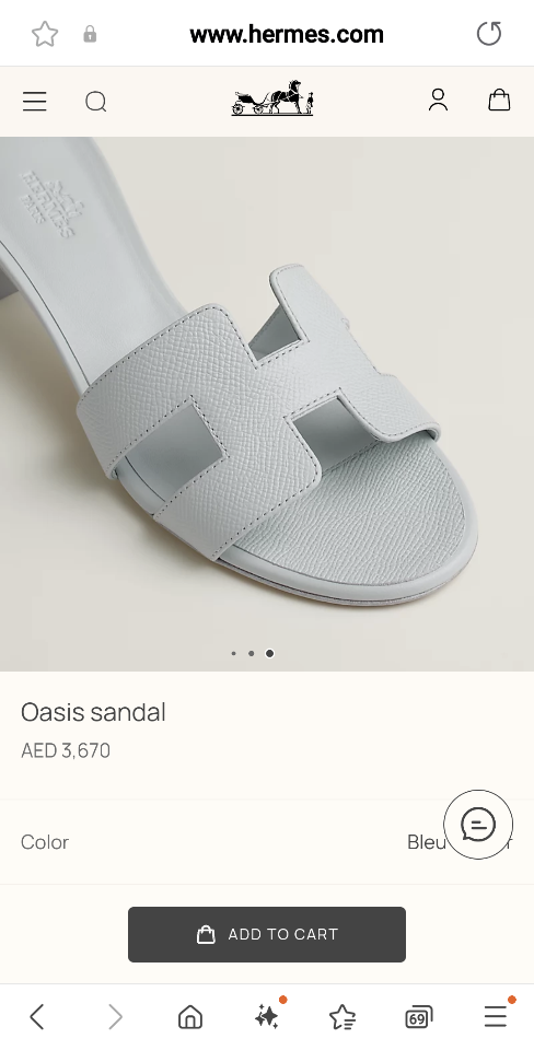 Hermes Oasis sandal bleu glacier epsom H151215Z-duoc-ban-tai-HVIP Shoes & Clothes
