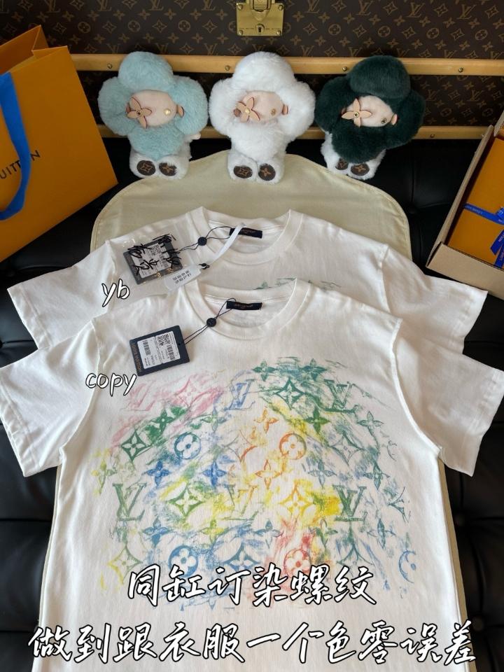 Louis Vuitton 1a8gus white Embroidered Cotton t-shirt -duoc-ban-tai-HVIP Shoes & Clothes