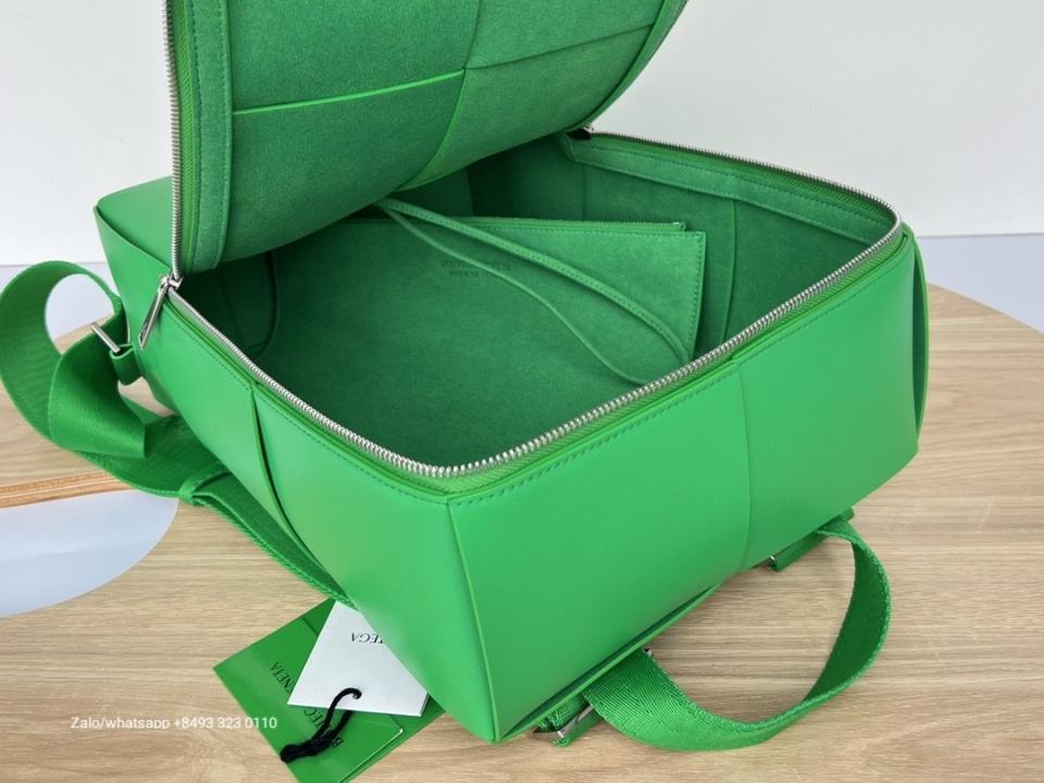 Bottega Veneta Arco Backpack Intreccio leather green 680092 bv1-duoc-ban-tai-Hvip Bags & Accessories