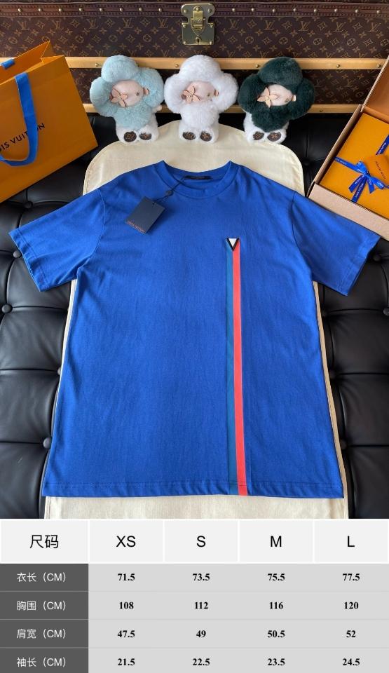 Louis Vuitton 1AG081
New
Short-Sleeved Embroidered Cotton T-Shirt-duoc-ban-tai-HVIP Shoes & Clothes