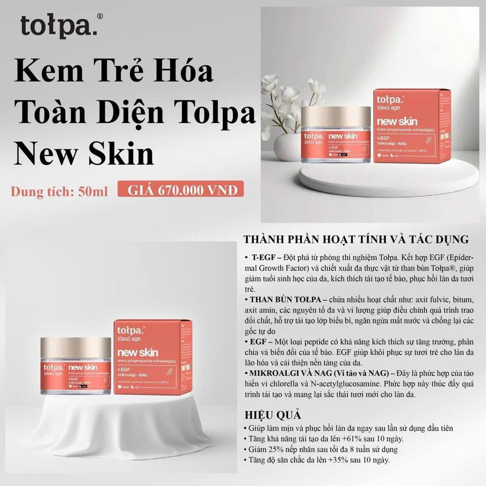 Kem trẻ hoá toàn diện New Skin-duoc-ban-tai-Lan Phương