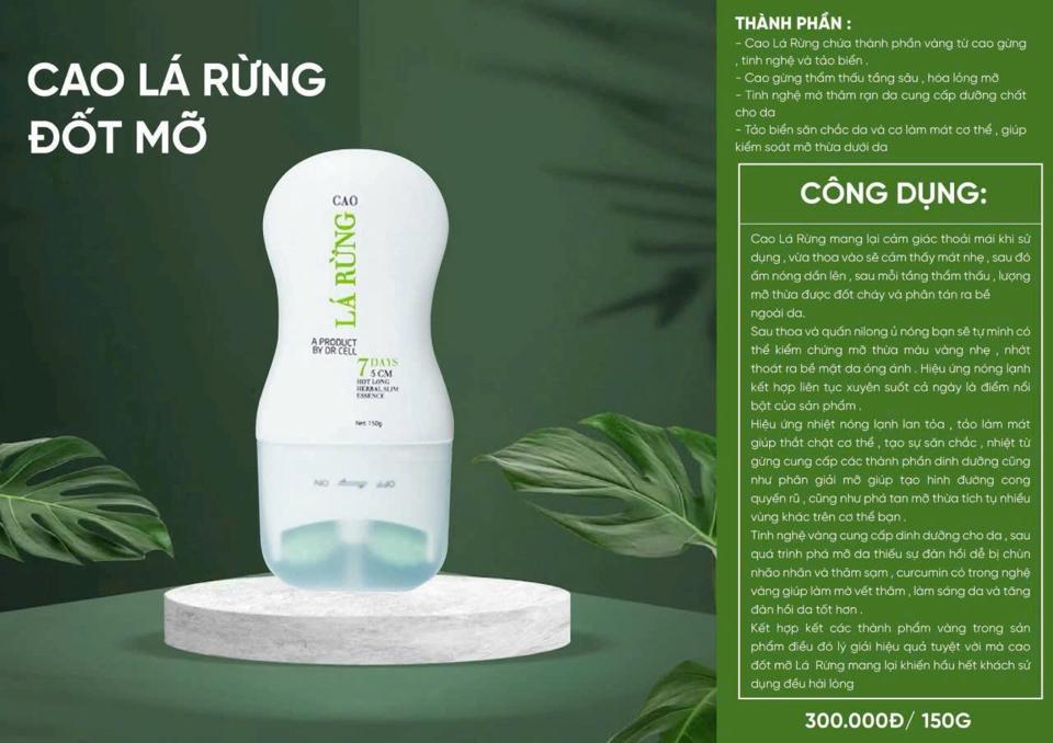 Cao lá rừng Đốt mỡ-duoc-ban-tai-Lan Phương