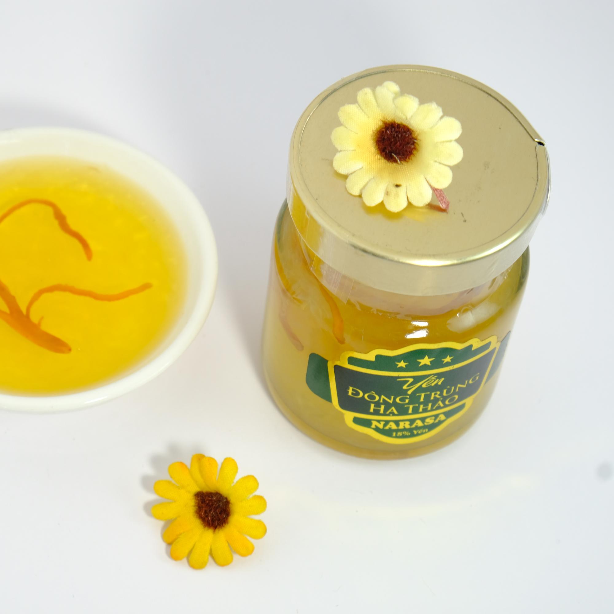 Yến Chưng Đông Trùng Hạ Thảo (6 hũ 70ml) -duoc-ban-tai-ĐÔNG TRÙNG HẠ THẢO NARASA