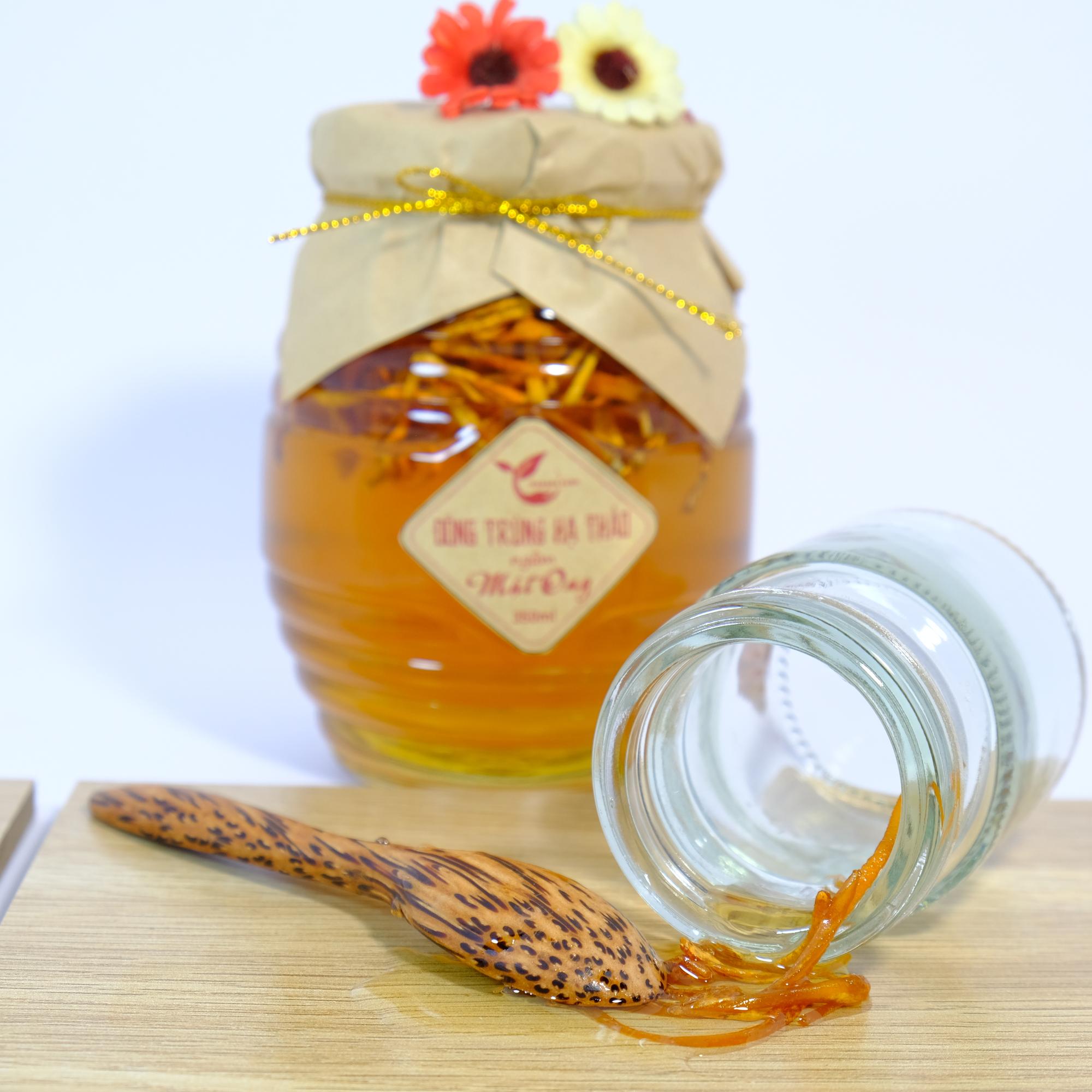 Đông Trùng Hạ Thảo - Ngâm Mật Ong (380ml)-duoc-ban-tai-ĐÔNG TRÙNG HẠ THẢO NARASA