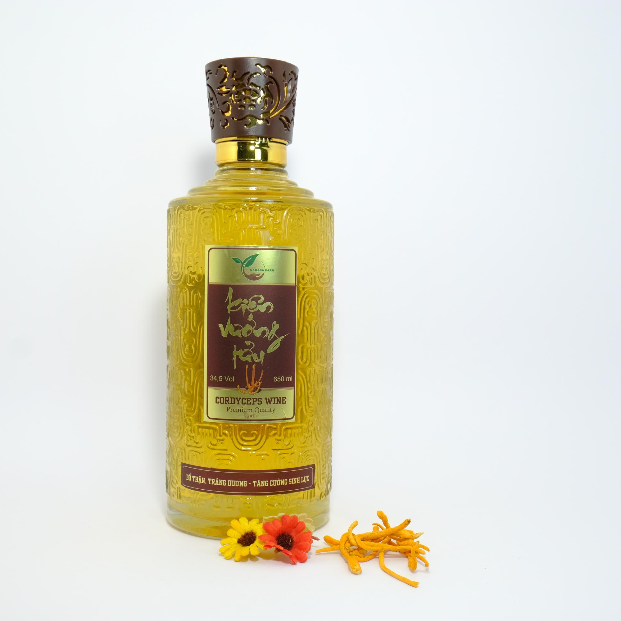 Rượu Kiện Vương Tửu (650ml)-duoc-ban-tai-ĐÔNG TRÙNG HẠ THẢO NARASA