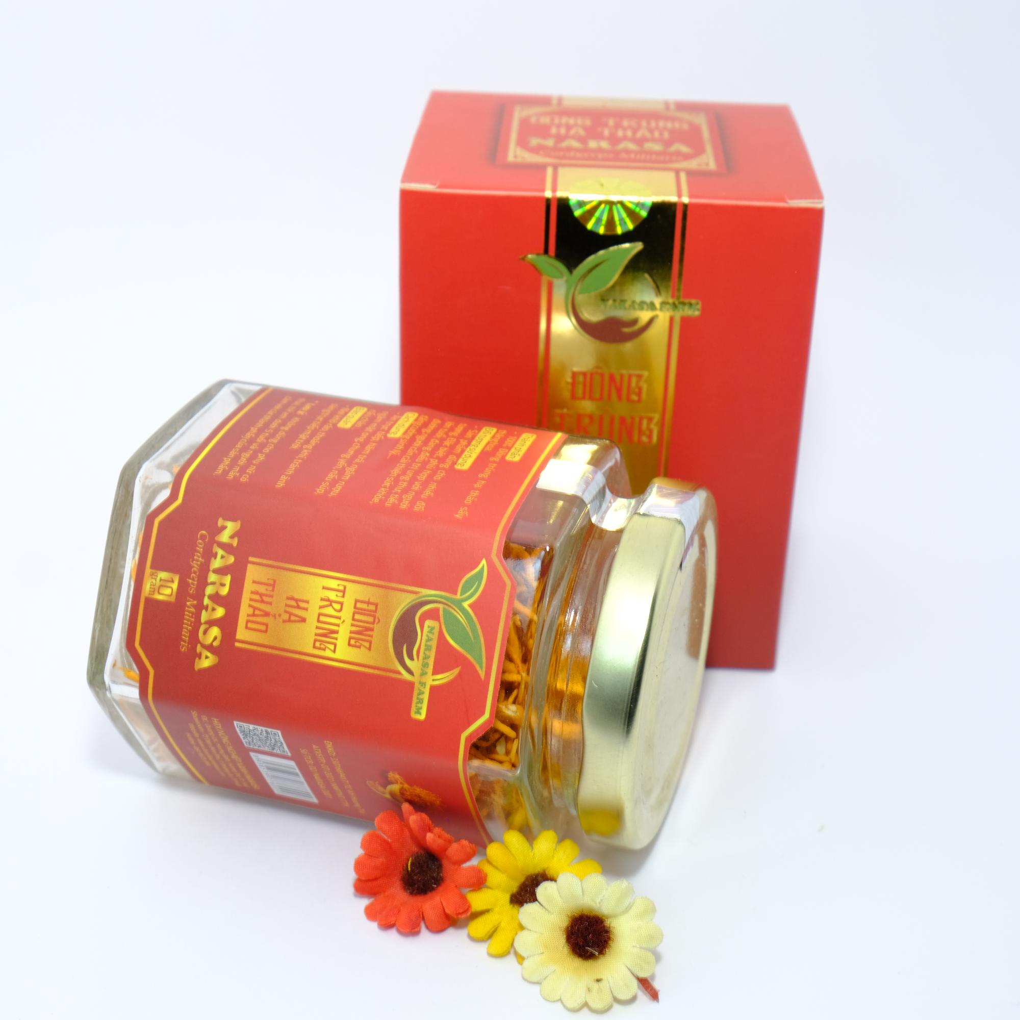 Đông Trùng Hạ Thảo sấy khô 10gr-duoc-ban-tai-ĐÔNG TRÙNG HẠ THẢO NARASA