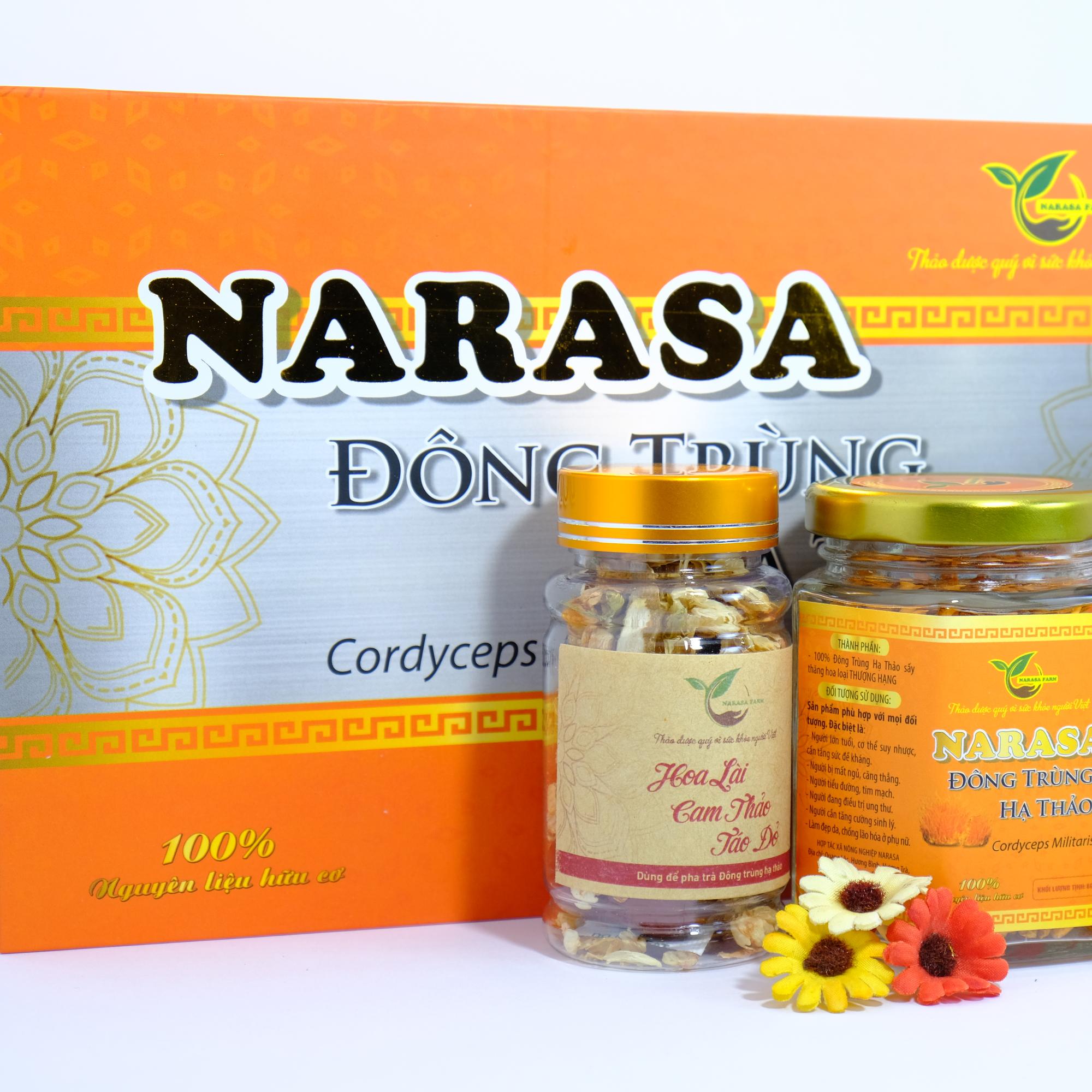 Đông Trùng Hạ Thảo sấy khô 12gr Thượng hạng-duoc-ban-tai-ĐÔNG TRÙNG HẠ THẢO NARASA