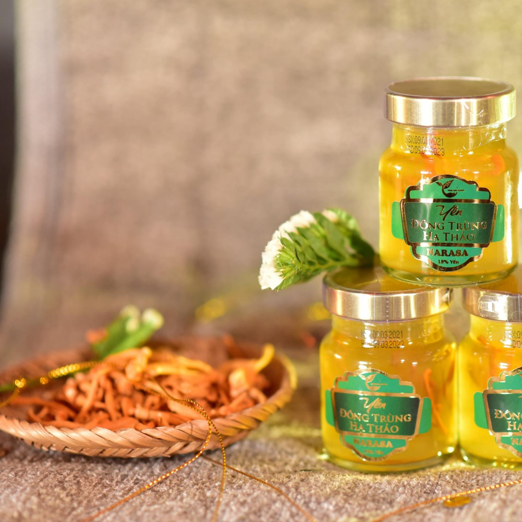 Yến Chưng Đông Trùng Hạ Thảo (5 hũ 70ml)-duoc-ban-tai-ĐÔNG TRÙNG HẠ THẢO NARASA