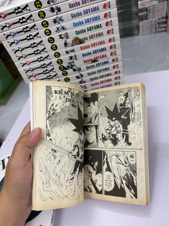 Yaiba 2014 full bộ ( chất lượng bìa gáy đẹp, giấy ố nhẹ ) -duoc-ban-tai-Trần Nam - Tiệm Manga chút ét