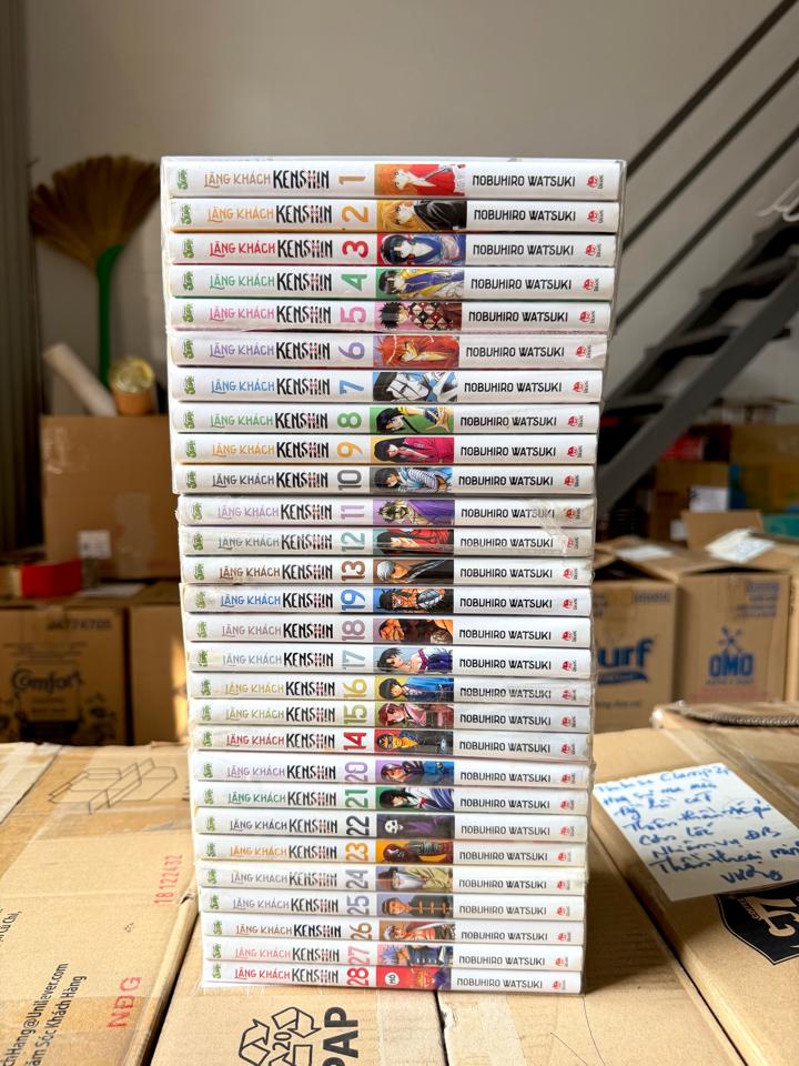 Lãng khách Kenshin full bộ-duoc-ban-tai-Trần Nam - Tiệm Manga chút ét