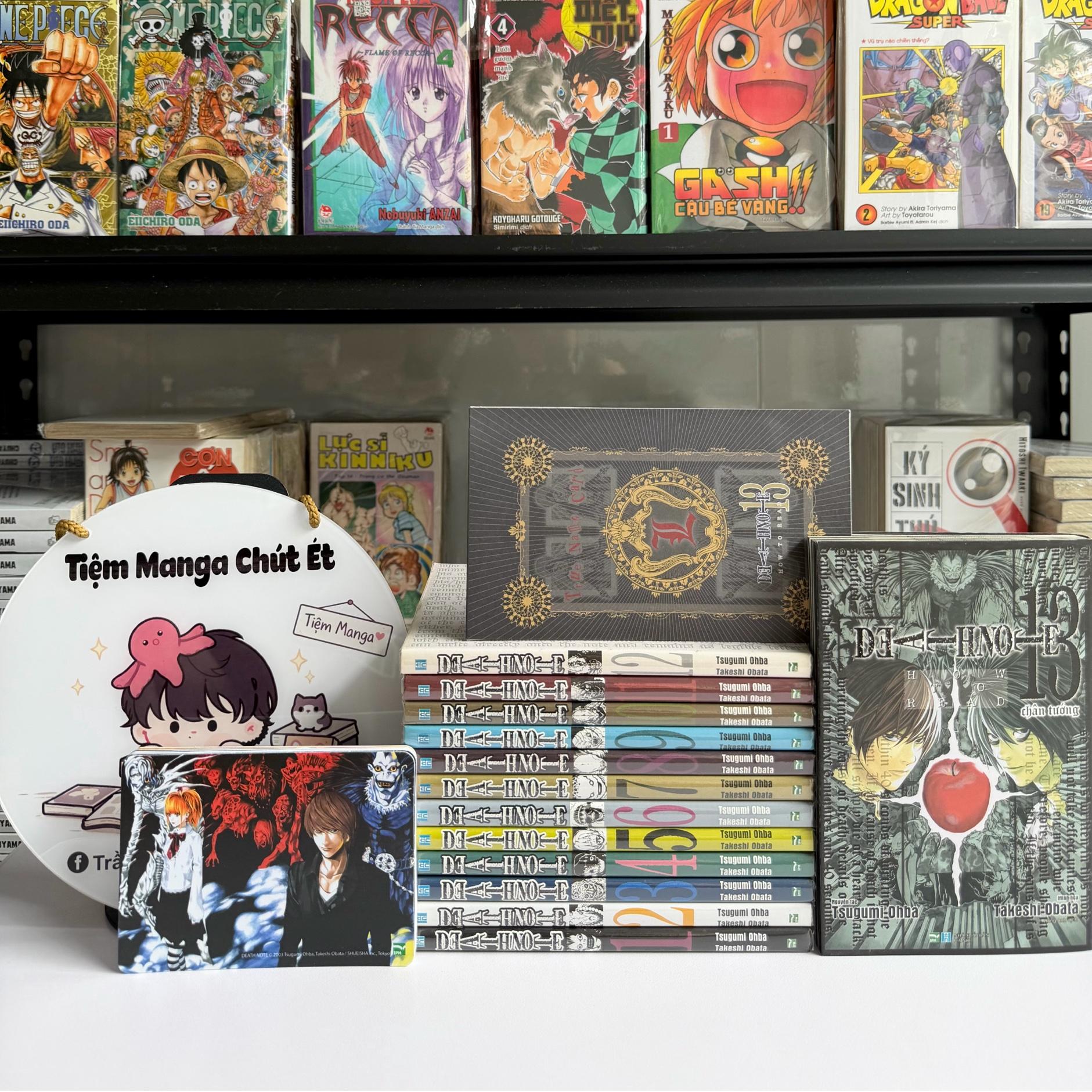 Deathnote full bộ ( chất đẹp, đủ phụ kiện )-duoc-ban-tai-Trần Nam - Tiệm Manga chút ét