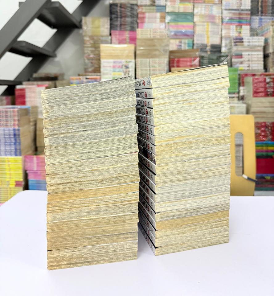 Kyo mắt quỷ full bộ ( chất lượng bìa gáy tốt, giấy ố nhẹ ) -duoc-ban-tai-Trần Nam - Tiệm Manga chút ét