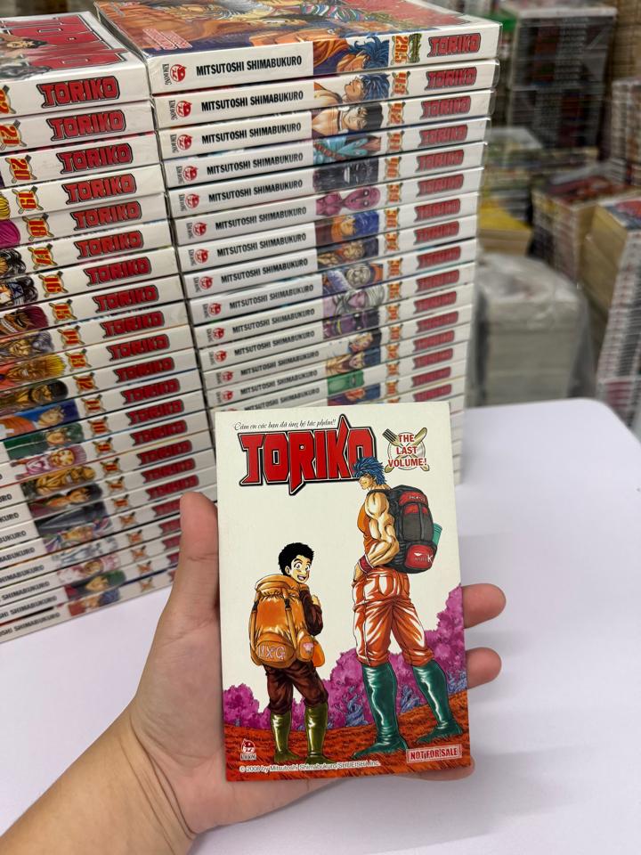 Toriko full bộ + 29.5 ( postcard, bọc bookcare đẹp bìa ) -duoc-ban-tai-Trần Nam - Tiệm Manga chút ét