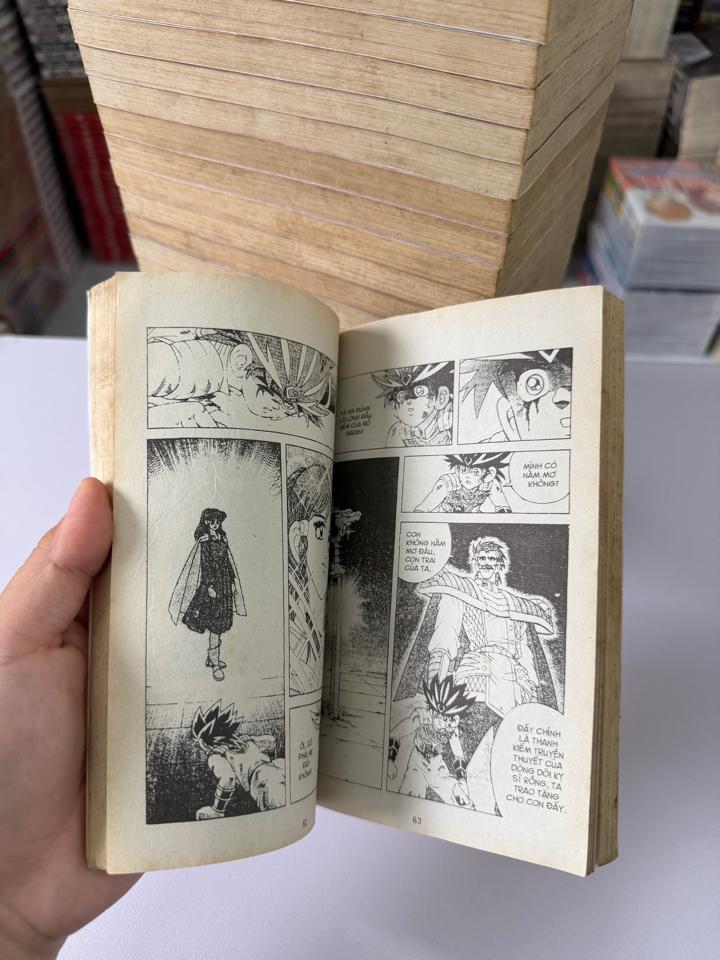 DragonQuest full bộ ( chất lượng tốt, ghim gáy ) -duoc-ban-tai-Trần Nam - Tiệm Manga chút ét