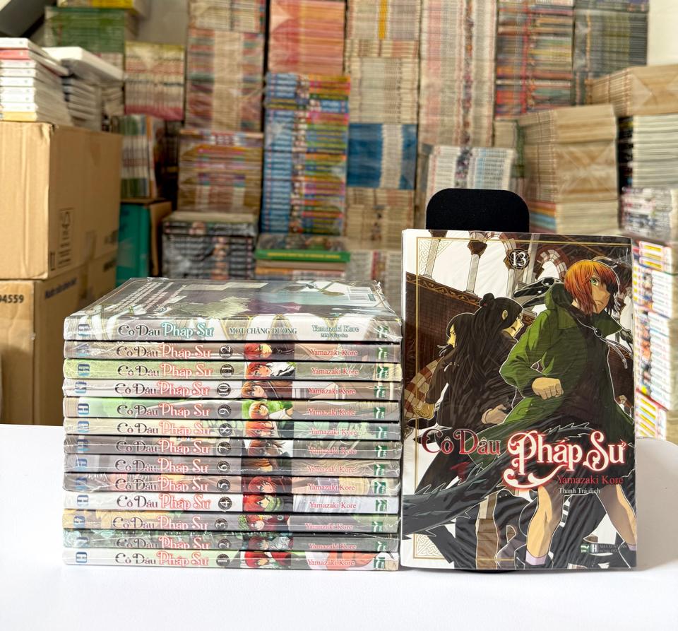 Cô dâu pháp sư full bộ + Một chặng đường ( fullseal ) -duoc-ban-tai-Trần Nam - Tiệm Manga chút ét