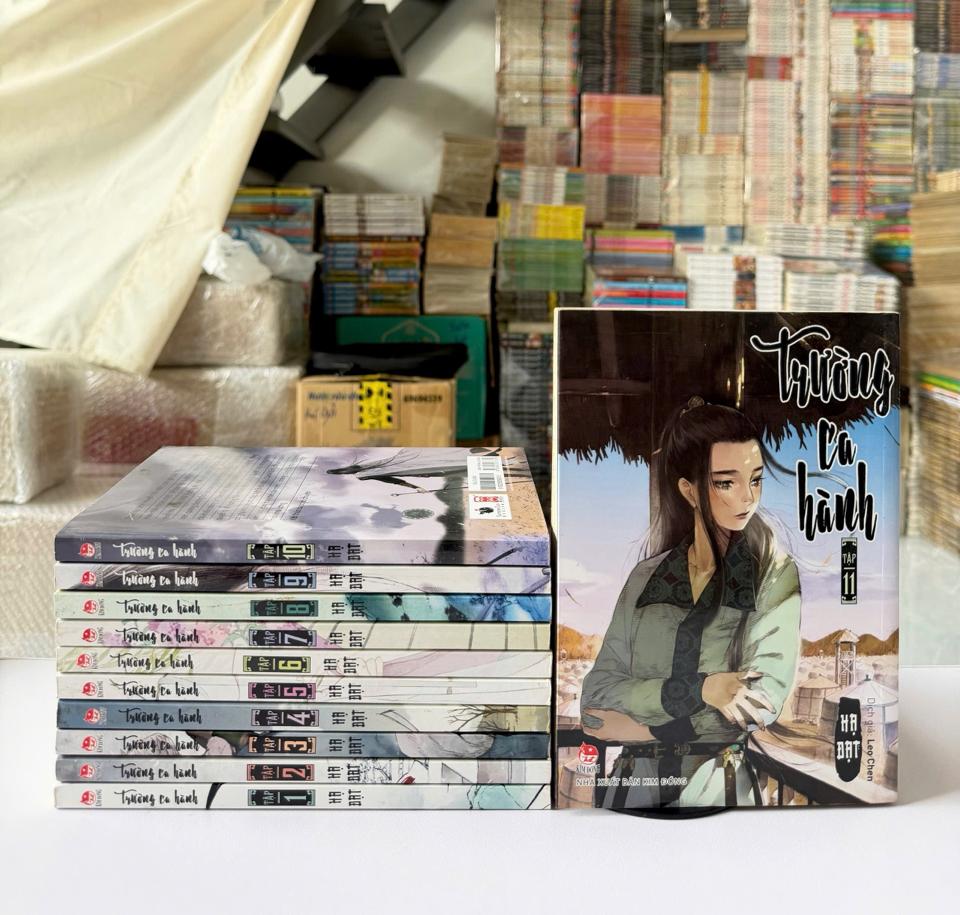 Trường ca hành full bộ ( đủ postcard, giấy tốt )-duoc-ban-tai-Trần Nam - Tiệm Manga chút ét