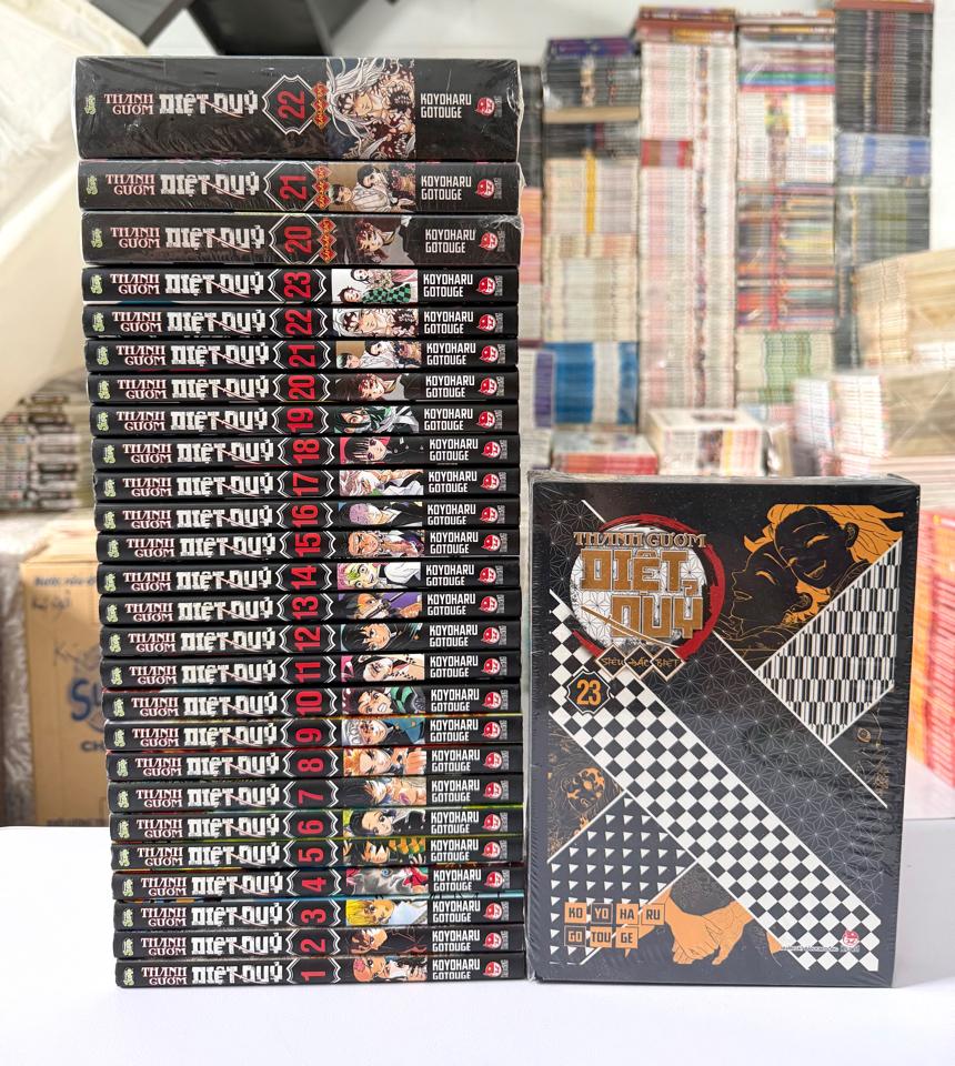 Thanh gươm diệt quỷ 1-23, 20,21,22,23 ĐB seal-duoc-ban-tai-Trần Nam - Tiệm Manga chút ét