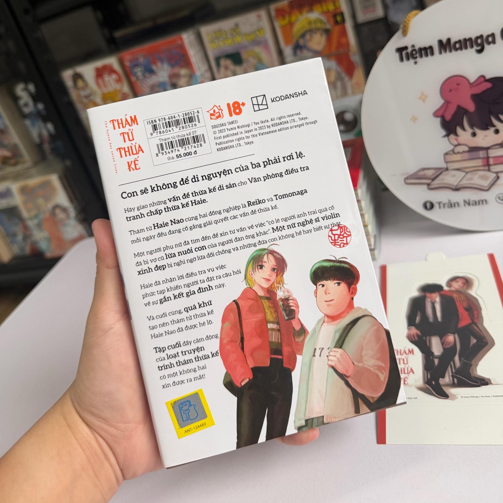 Thám tử thừa kế full bộ ( unseal đủ quà ) -duoc-ban-tai-Trần Nam - Tiệm Manga chút ét