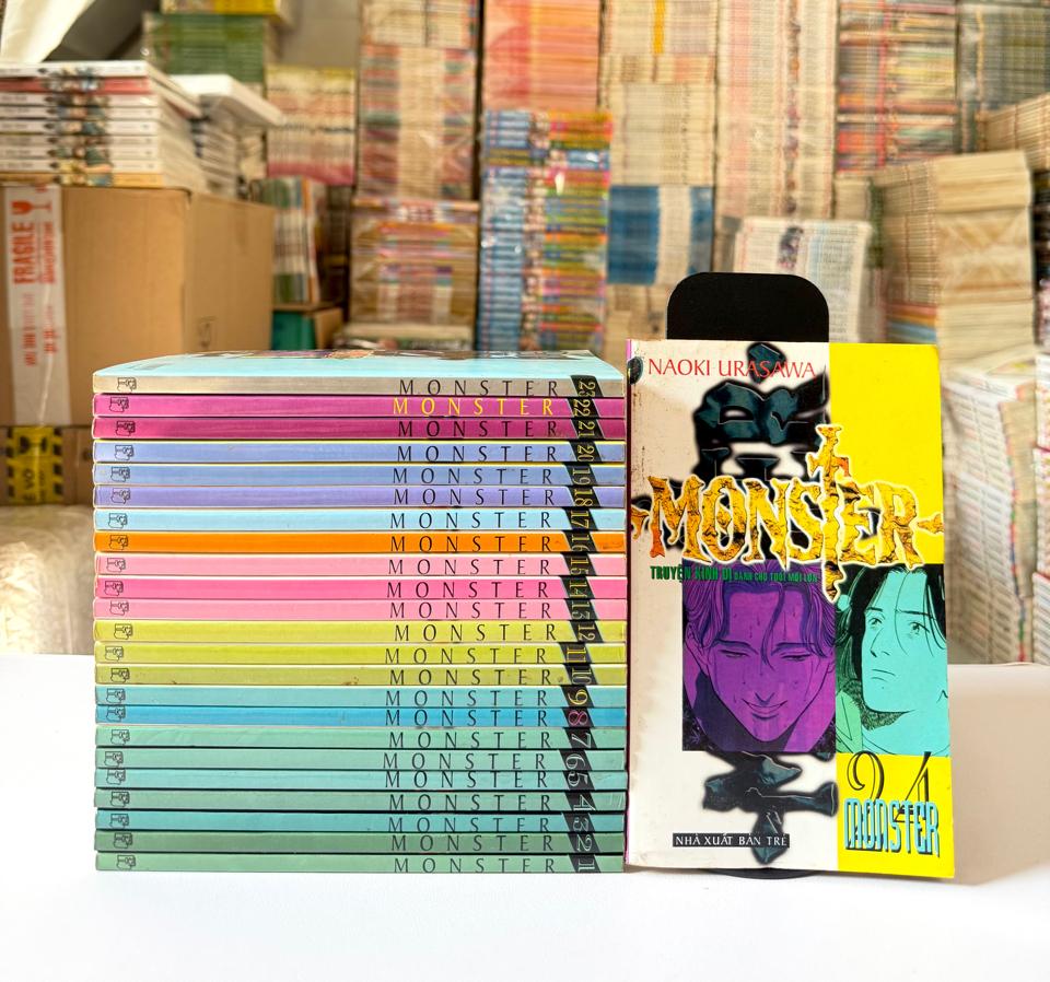 Monster fulldrop 24 tập , đẹp , bìa bóng-duoc-ban-tai-Trần Nam - Tiệm Manga chút ét