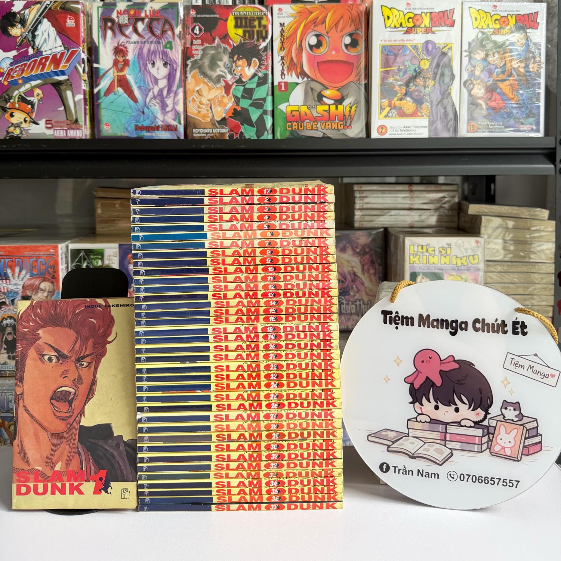 Slamdunk NXB Trẻ 2002 ( chất lượng khá ) -duoc-ban-tai-Trần Nam - Tiệm Manga chút ét