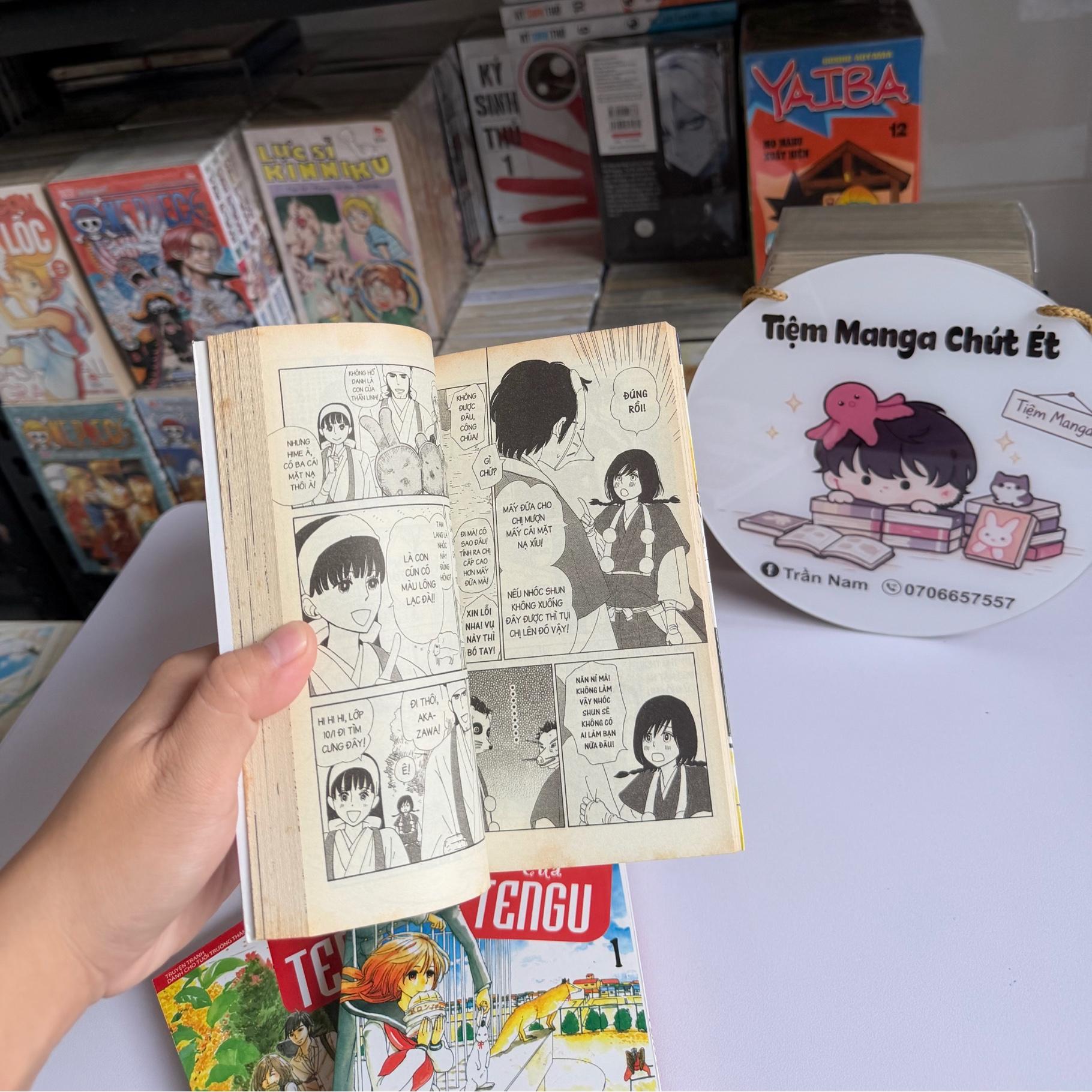 Đứa con của Tengu ( giấy có ố nhẹ ) -duoc-ban-tai-Trần Nam - Tiệm Manga chút ét