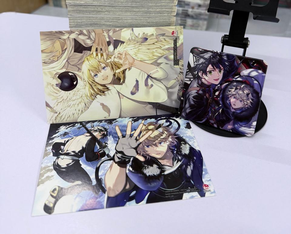 Thiên thần diệt thế full bộ ( có 3 pk, giấy mới ) -duoc-ban-tai-Trần Nam - Tiệm Manga chút ét