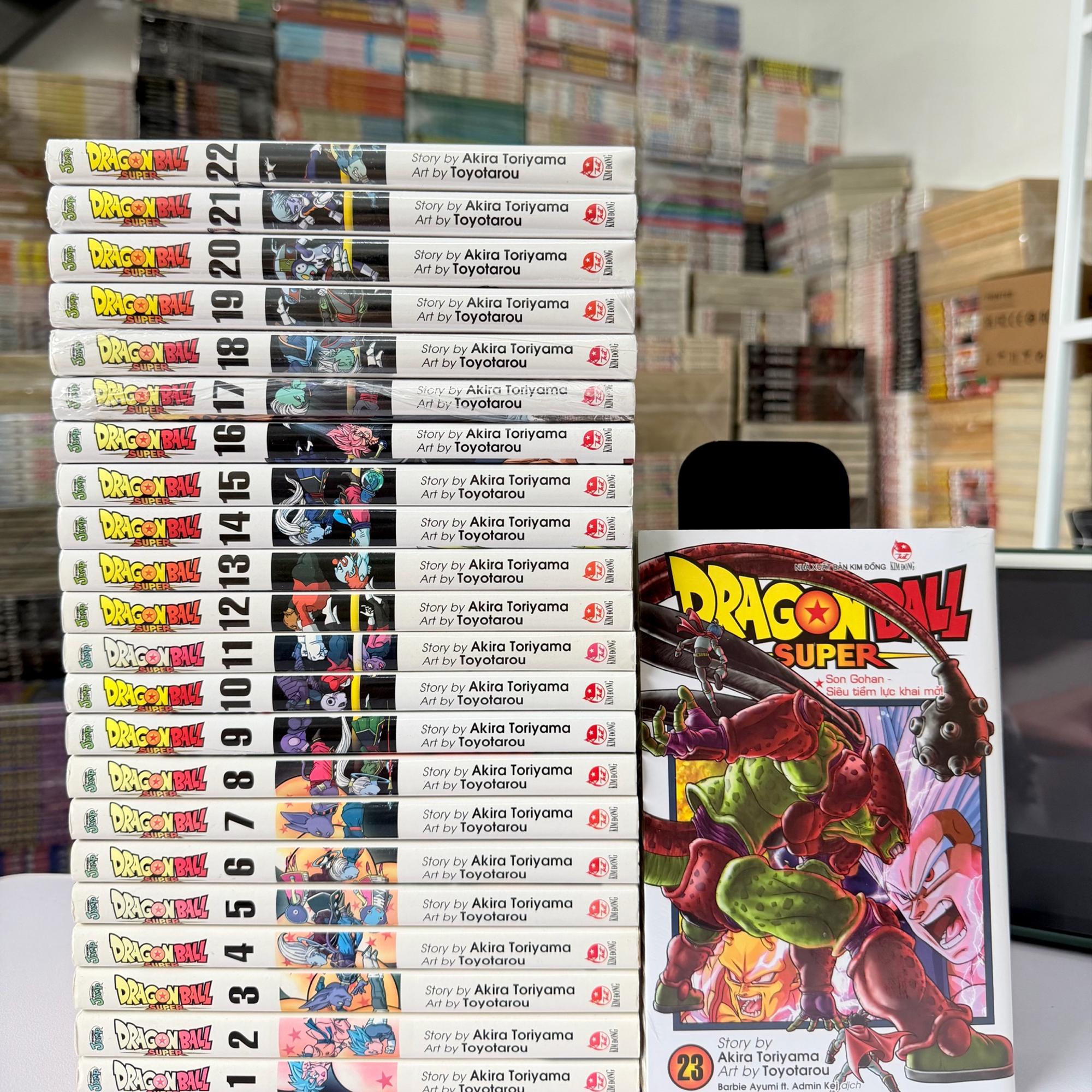 Dragonball Super full bộ ( 17-23 seal đủ quà )-duoc-ban-tai-Trần Nam - Tiệm Manga chút ét