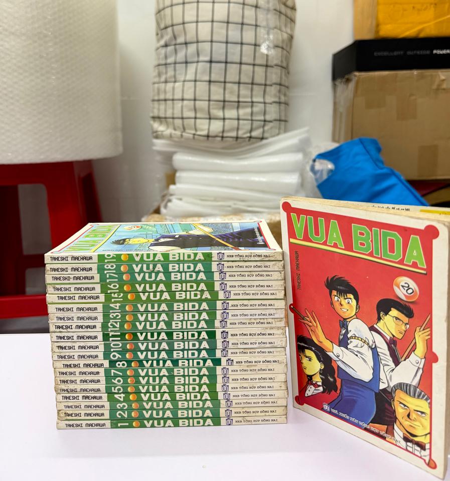 Vua bida full bộ ( hiếm , chỉ 1000 bản in )-duoc-ban-tai-Trần Nam - Tiệm Manga chút ét