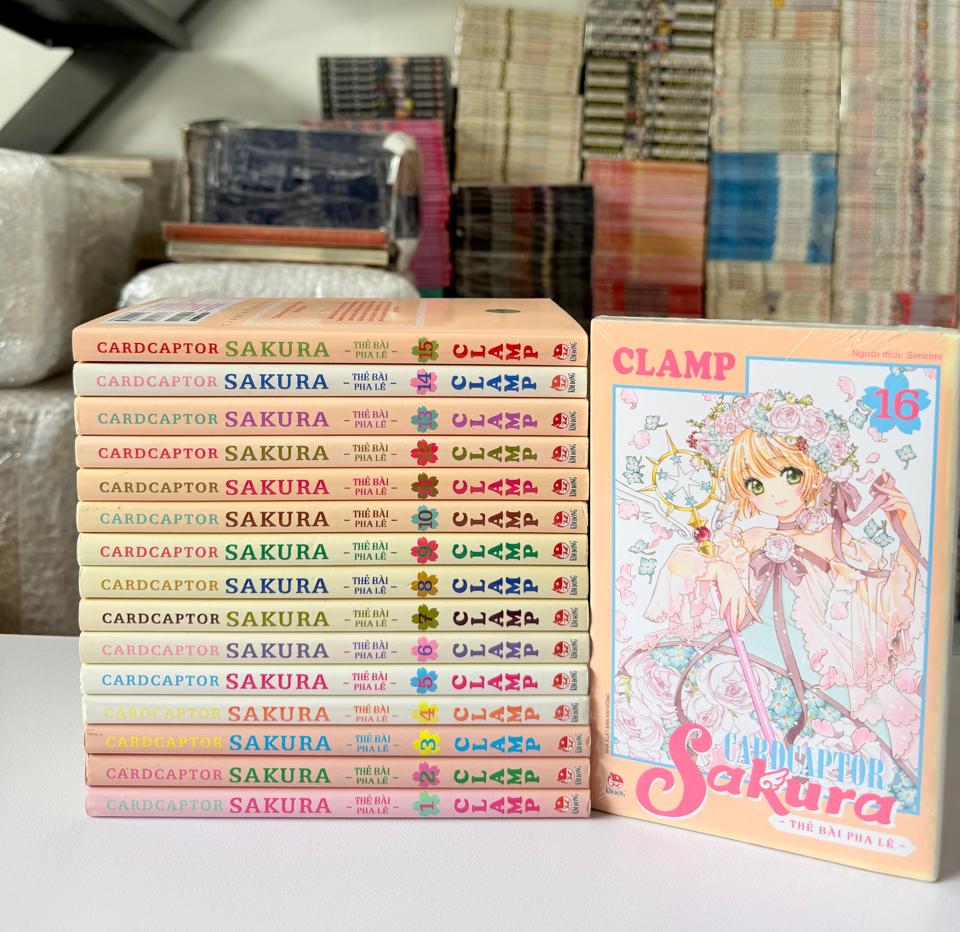 Sakura bản in đầu ( t16 seal ) -duoc-ban-tai-Trần Nam - Tiệm Manga chút ét