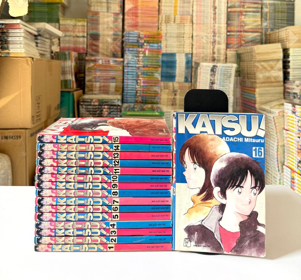 Katsu full bộ ( 1,2,3 ghim gáy, chất khá ) -duoc-ban-tai-Trần Nam - Tiệm Manga chút ét