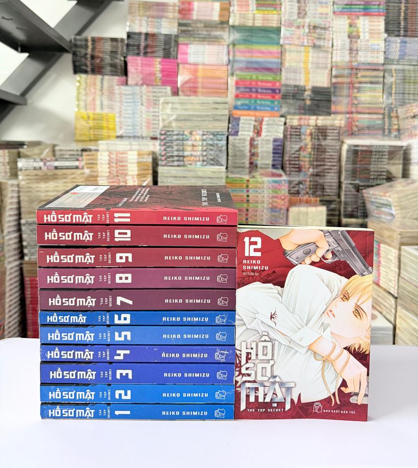 Hồ sơ mật full bộ bản in đầu ( chất lượng tốt ) -duoc-ban-tai-Trần Nam - Tiệm Manga chút ét