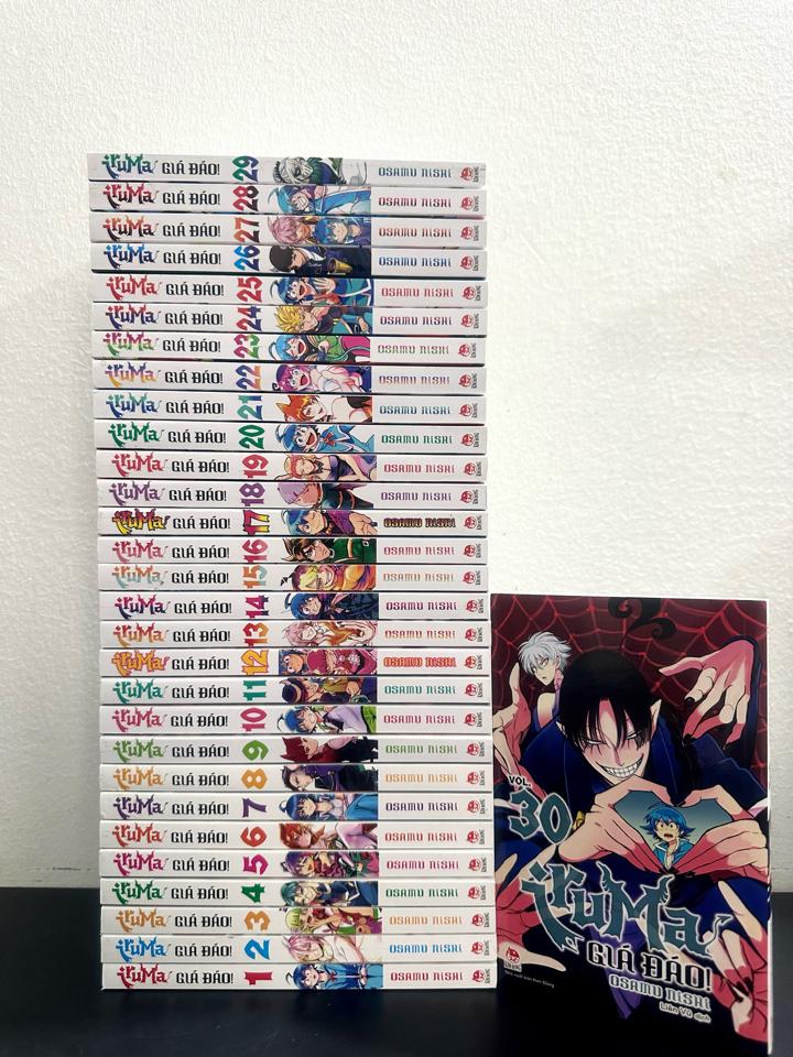 Iruma giá đáo full bộ ( bản in đầu đủ pk, thiếu pk tập 15 )-duoc-ban-tai-Trần Nam - Tiệm Manga chút ét