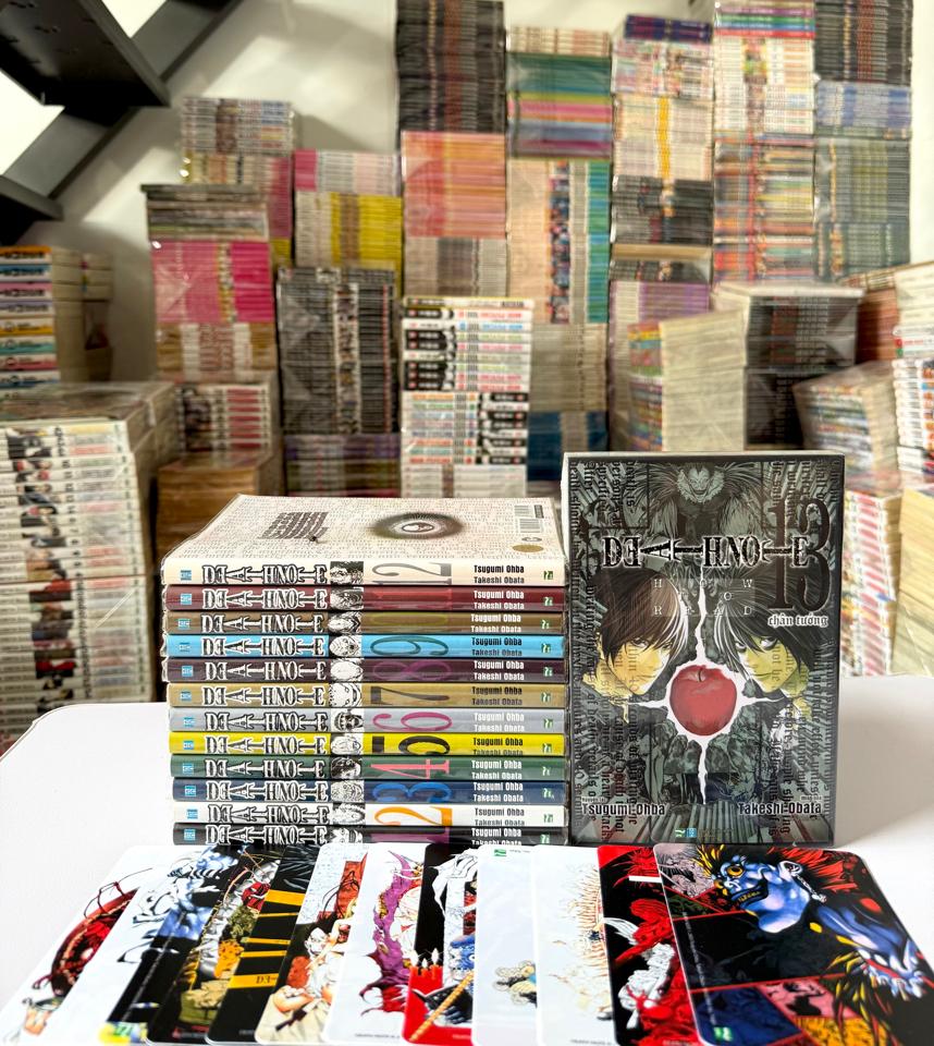 Deathnote bản in đầu full bộ đủ card-duoc-ban-tai-Trần Nam - Tiệm Manga chút ét