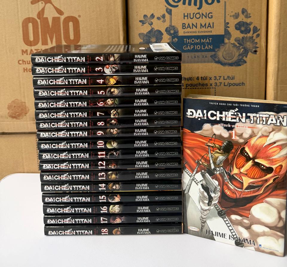 Đại chiến Titan TVM full drop-duoc-ban-tai-Trần Nam - Tiệm Manga chút ét