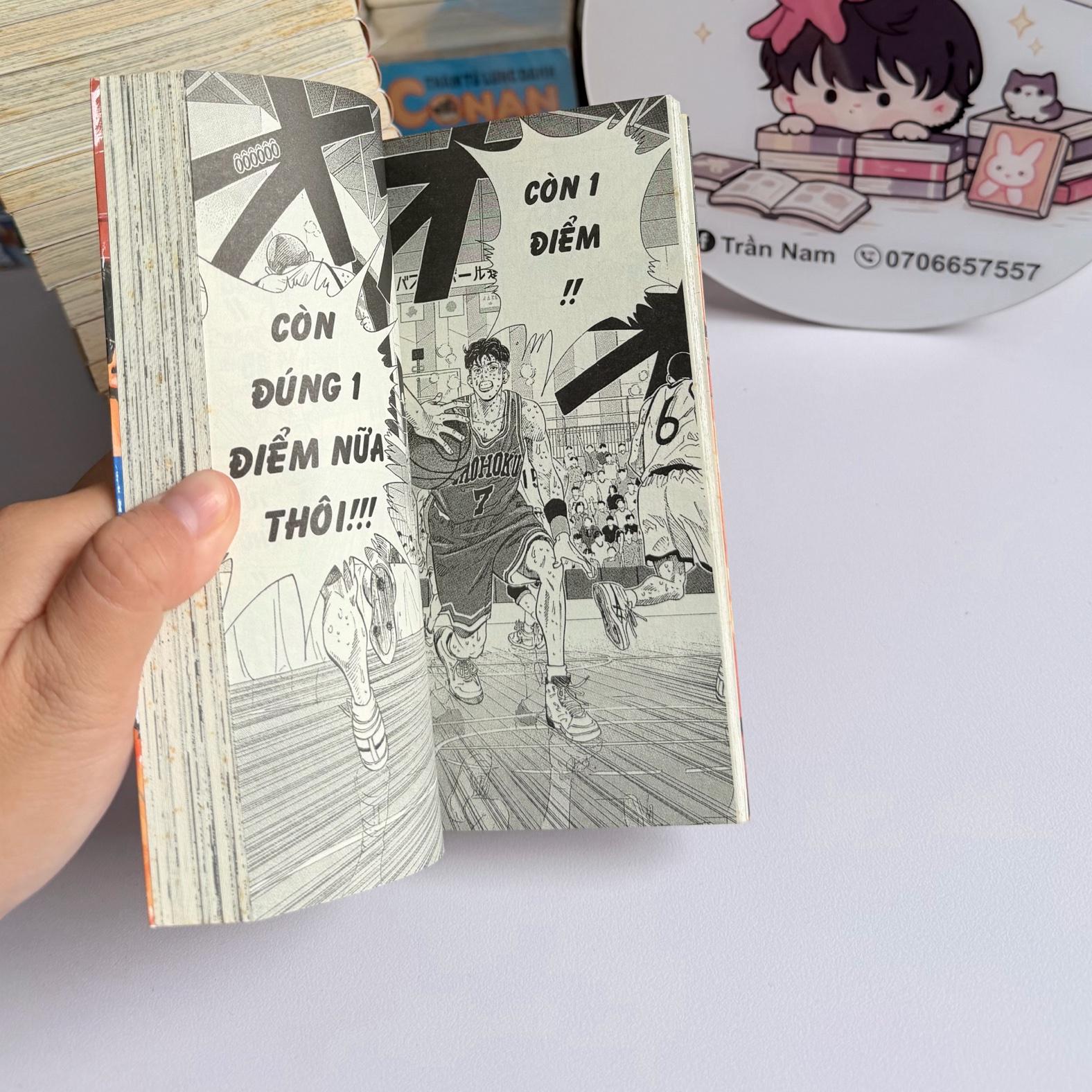Slamdunk TVM ( bìa rời, có postcard, chất đẹp ) -duoc-ban-tai-Trần Nam - Tiệm Manga chút ét