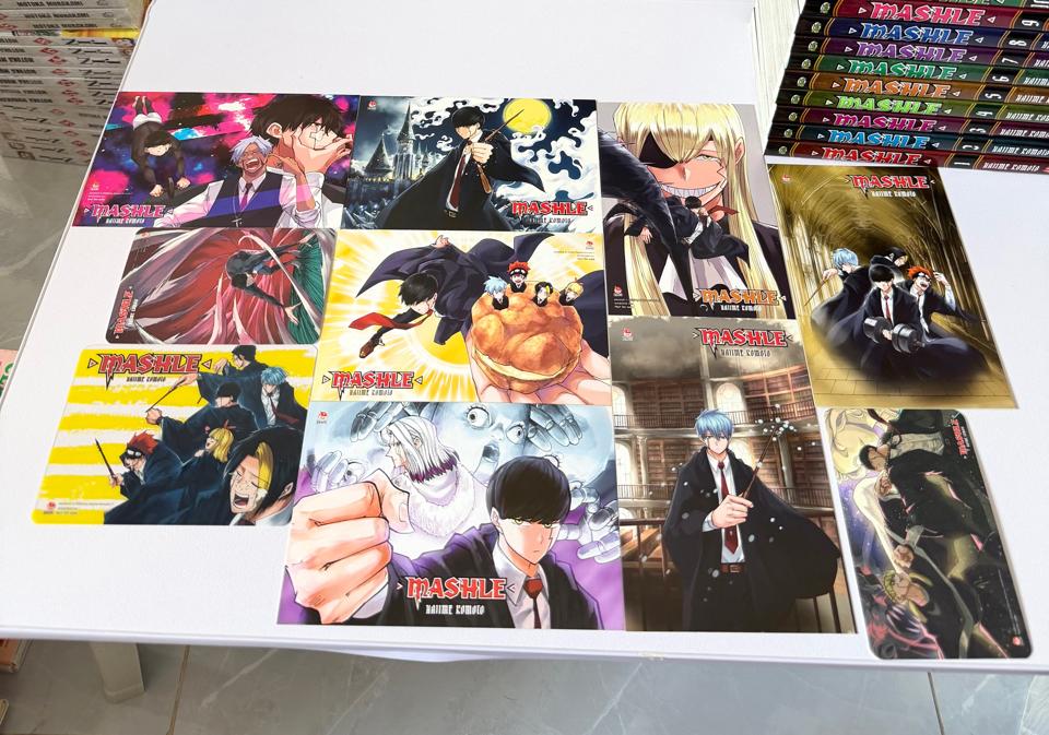 Mashle full bộ + bìa Đặc Biệt ( 3c seal ) -duoc-ban-tai-Trần Nam - Tiệm Manga chút ét