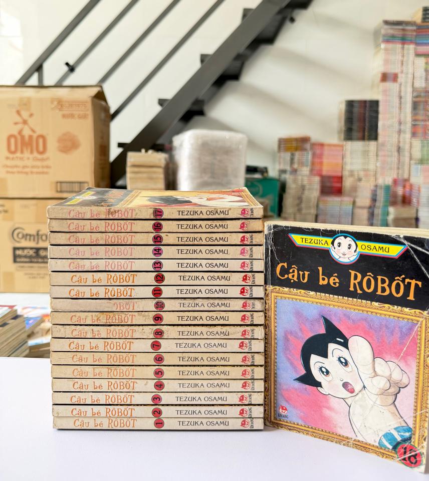 Cậu bé Robot ( có t10 chất đọc, 3c ghim gáy ) -duoc-ban-tai-Trần Nam - Tiệm Manga chút ét