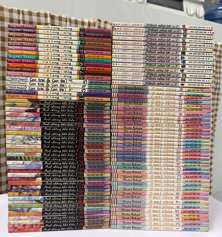 Combo Con trai con gái full 4 bộ -duoc-ban-tai-Trần Nam - Tiệm Manga chút ét