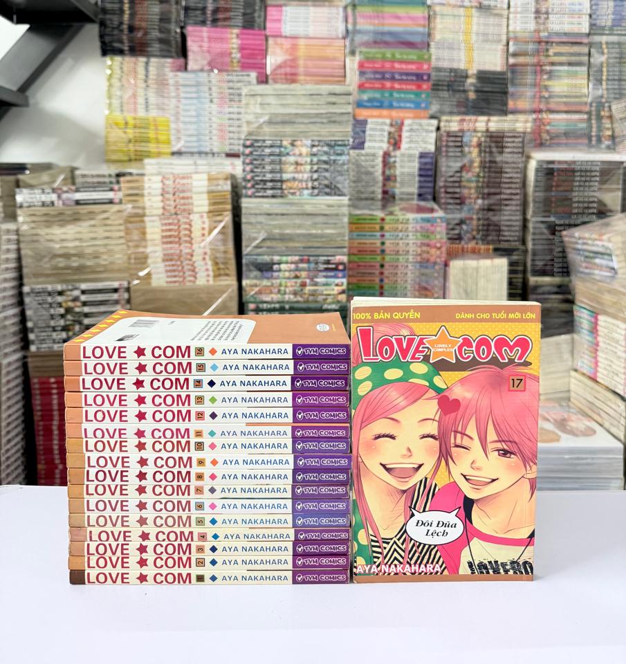 Lovecom full bộ ( chất lượng tốt, có 2 trang bị vết rách nhỏ đã dán keo ) -duoc-ban-tai-Trần Nam - Tiệm Manga chút ét