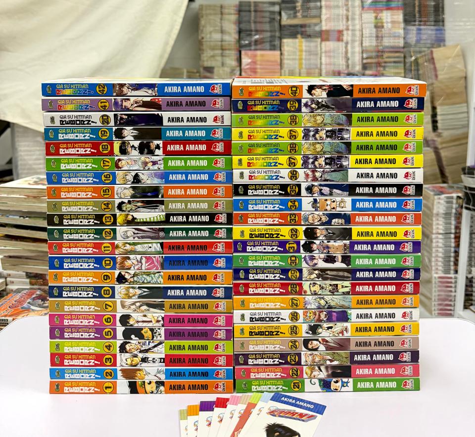Hitman Reborn full bộ ( đủ bookmark ) -duoc-ban-tai-Trần Nam - Tiệm Manga chút ét
